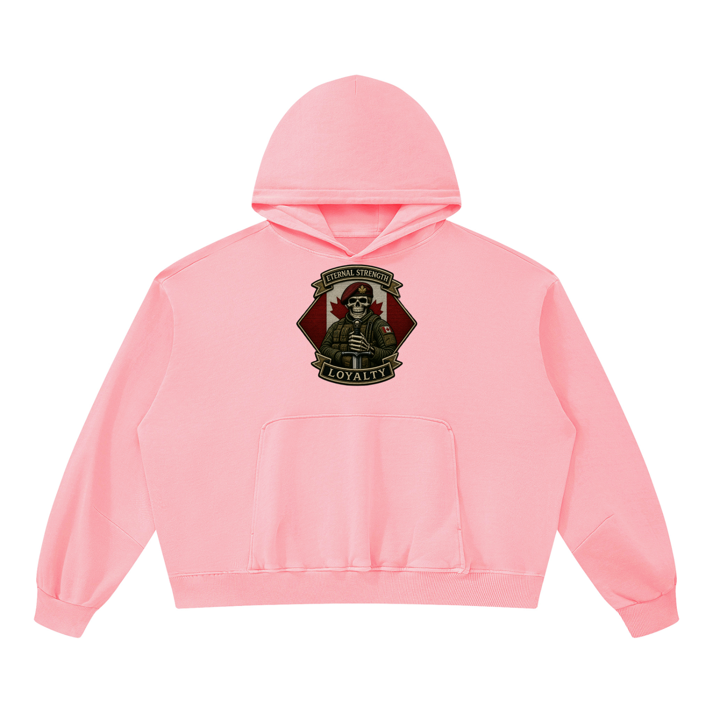 Heros of Canada Boxy Vintage Washed Hoodie