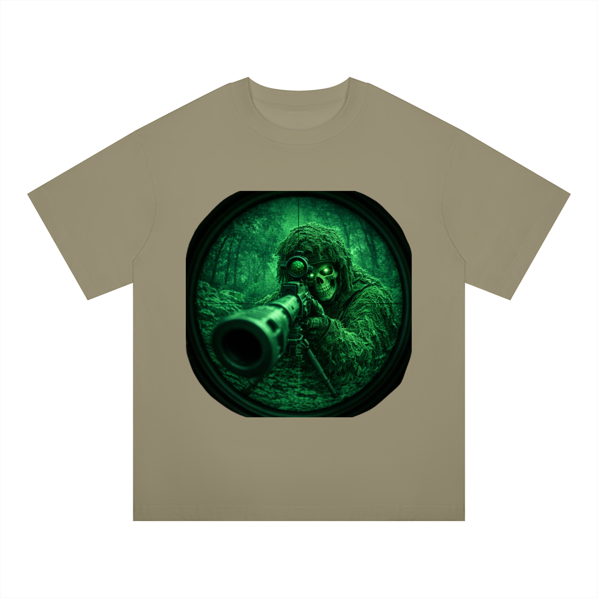 Night Vision - Unisex Oversized Drop Shoulder T-Shirt