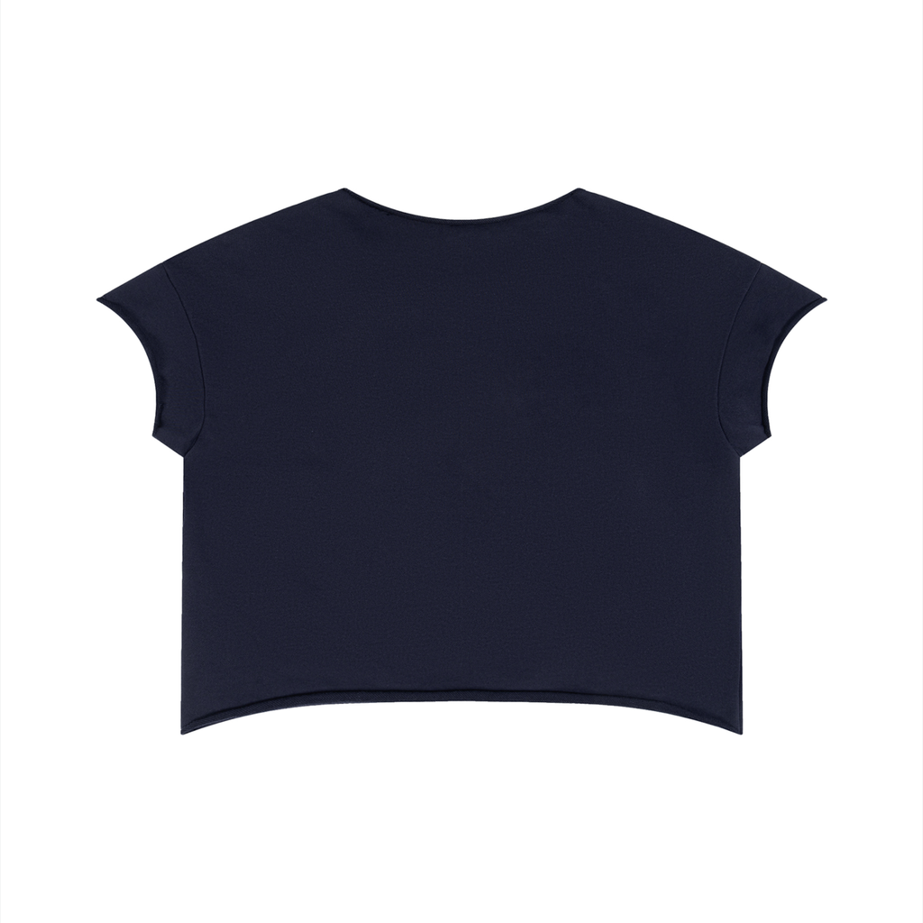 Unisex Heavyweight Boxy Raw Edge T-Shirt