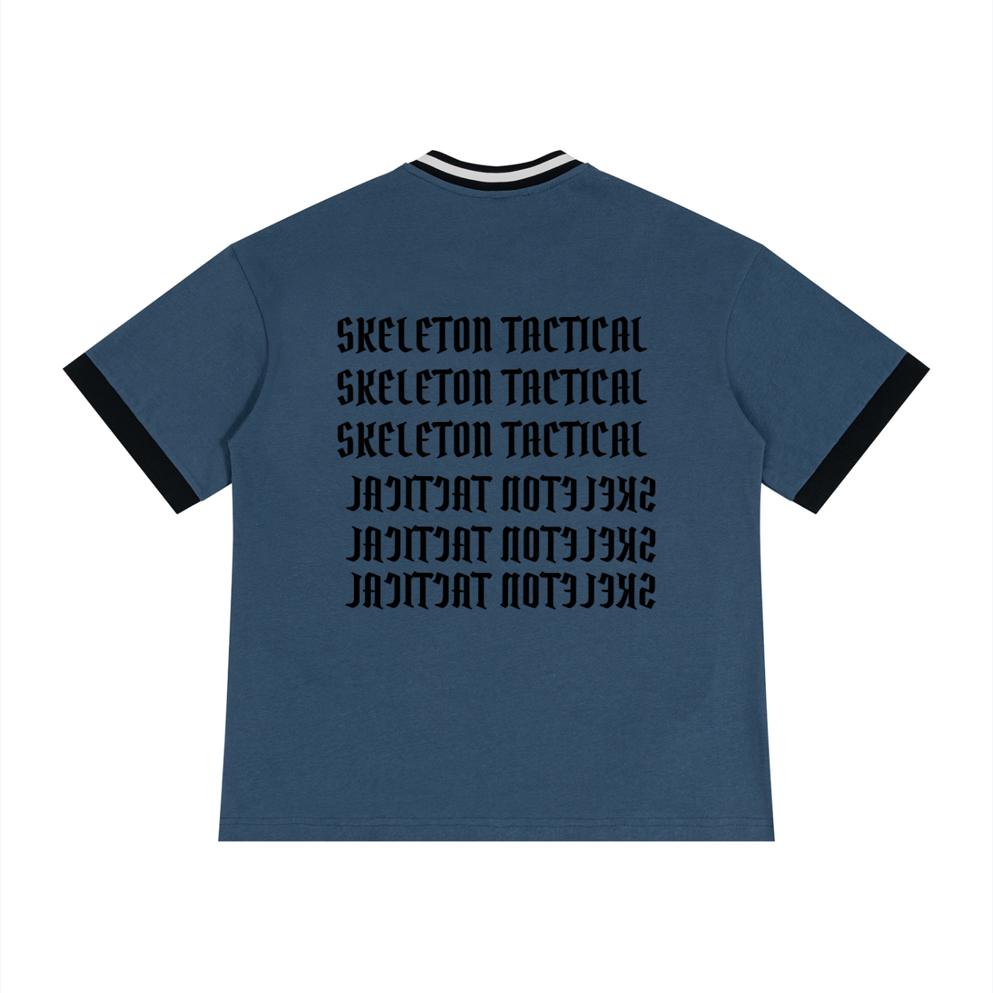 Unisex Color Block V-Neck T-Shirt