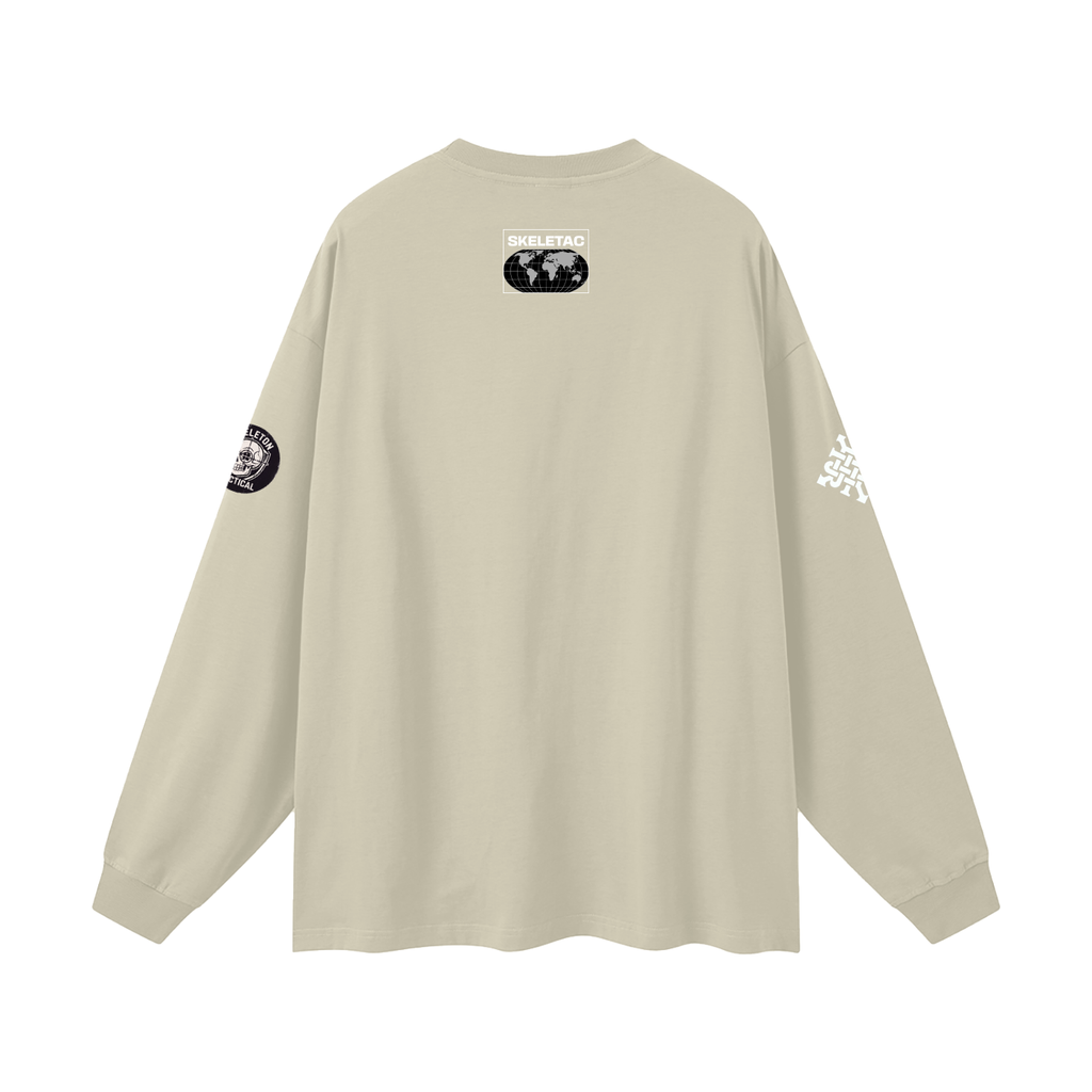 Lupin IIIrd OG Logo - Oversized Unisex Long Sleeve T-Shirt