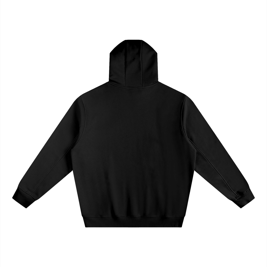 Fleeced High Neck Hoodie