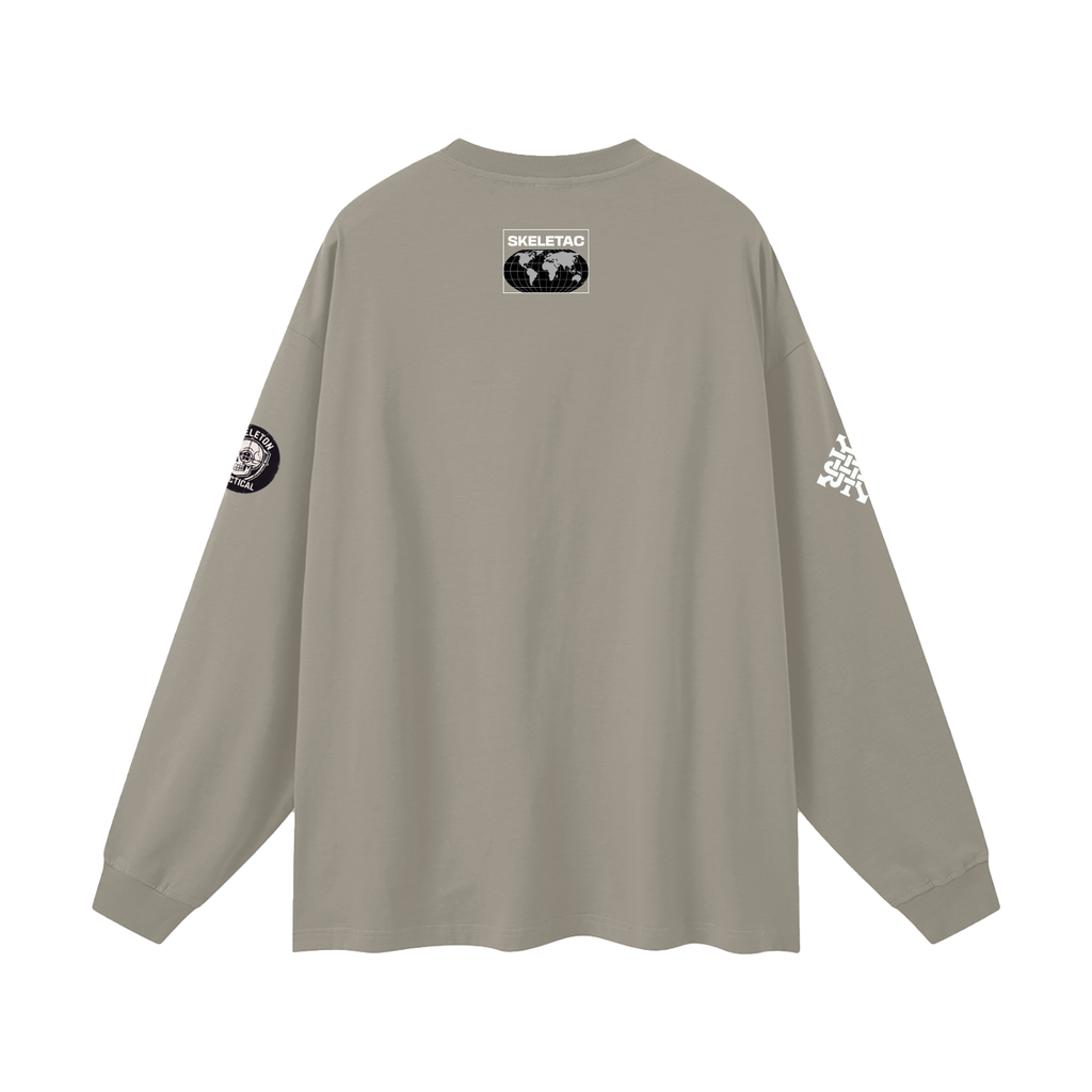 Lupin IIIrd OG Logo - Oversized Unisex Long Sleeve T-Shirt