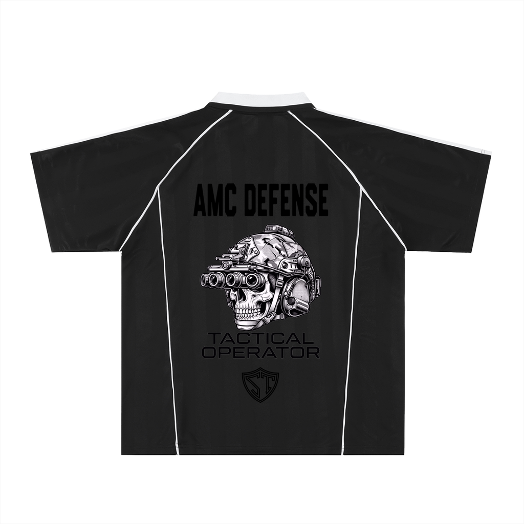Shadow Stripe Collared Soccer Jersey