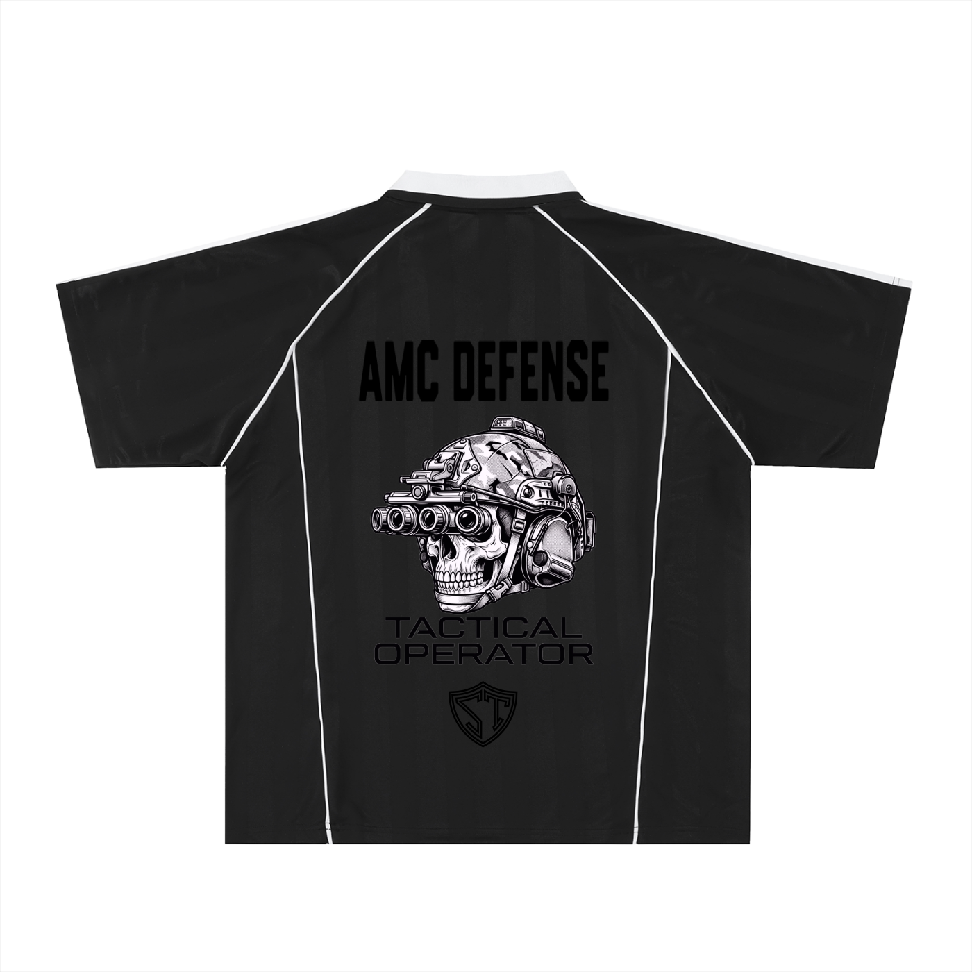 Shadow Stripe Collared Soccer Jersey