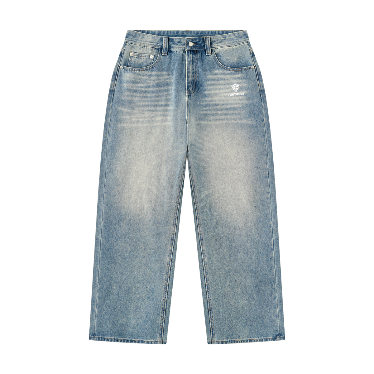 Men’s Vintage Wash Denim Jeans