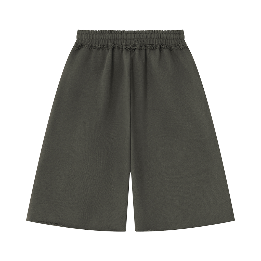 Unisex Heavyweight Raw Edge Shorts