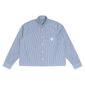 Unisex Boxy Striped Shirt