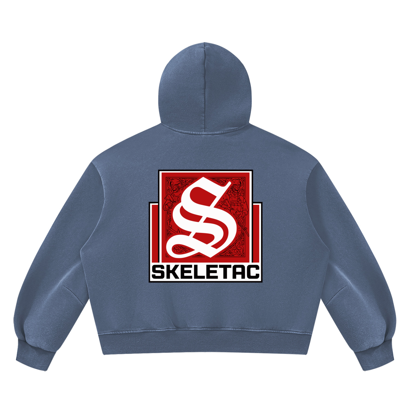 Unisex Vintage Wash Boxy Fleece Hoodie