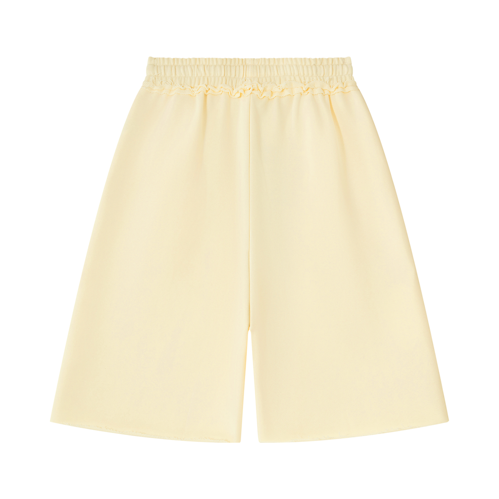 Unisex Heavyweight Raw Edge Shorts