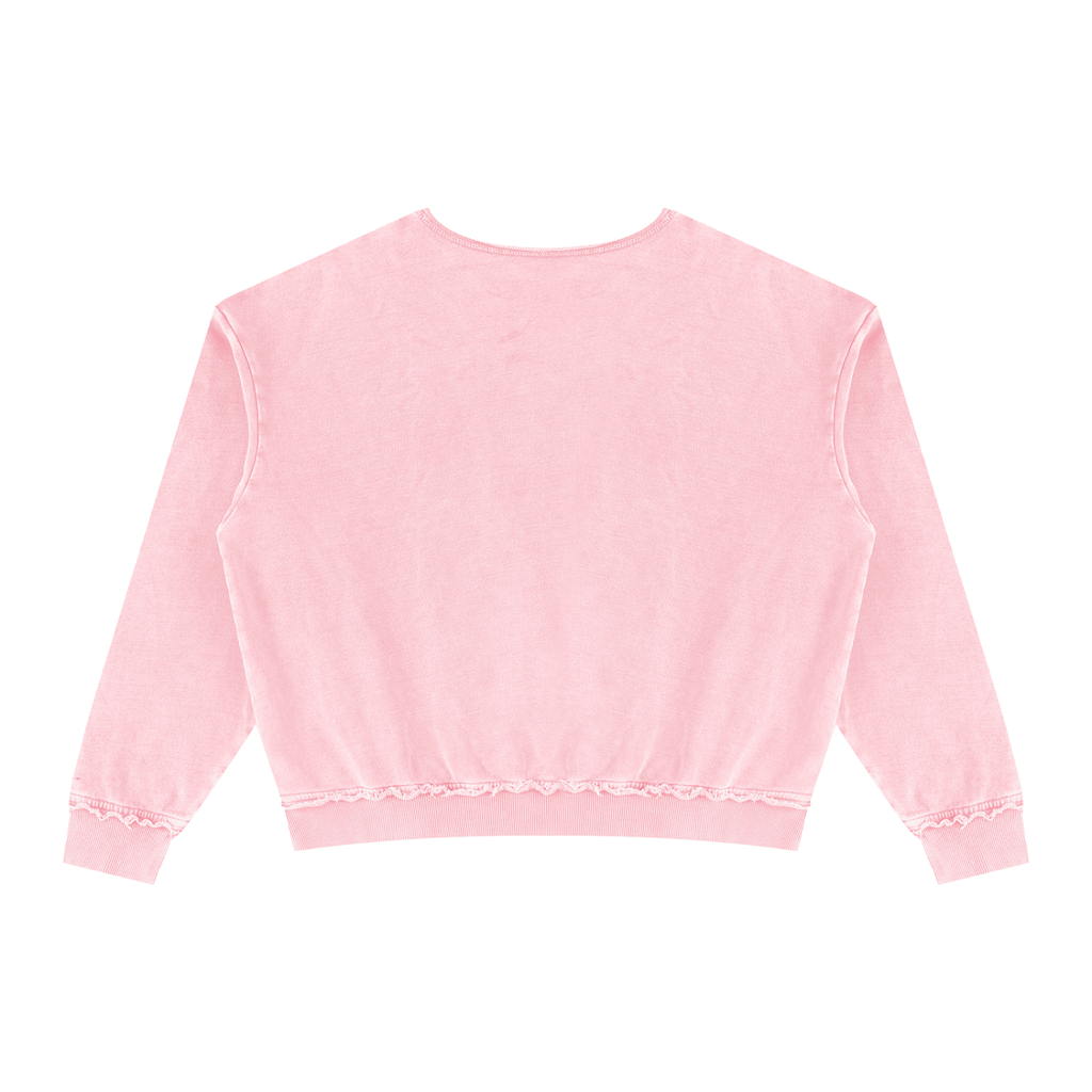 Unisex Raw Edge Crewneck Sweatshirt