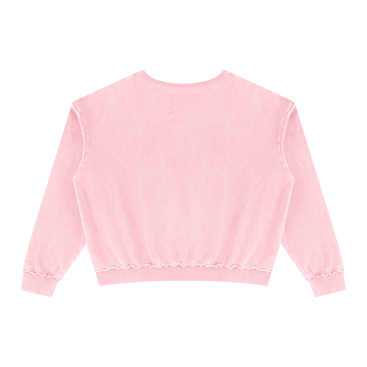 Unisex Raw Edge Crewneck Sweatshirt