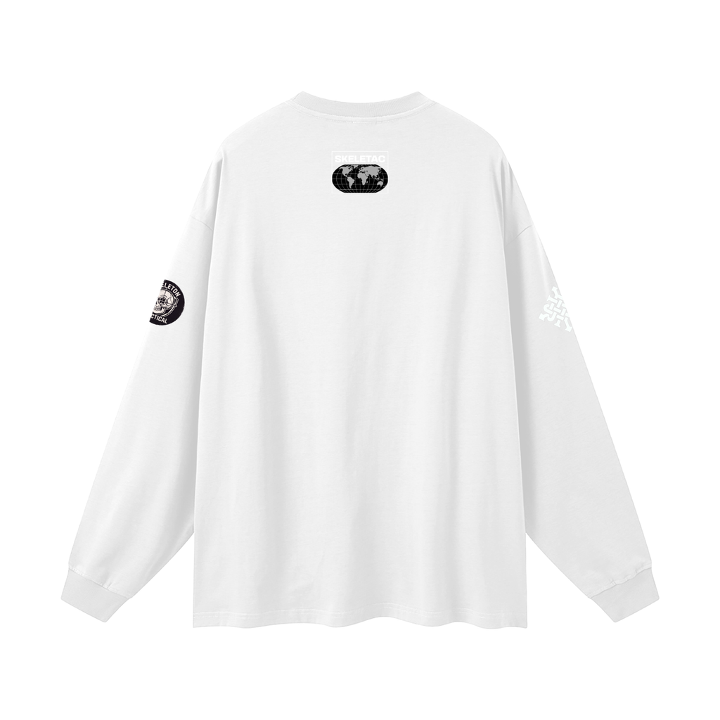 Lupin IIIrd OG Logo - Oversized Unisex Long Sleeve T-Shirt