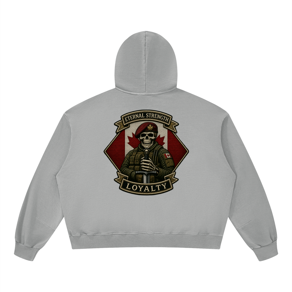Heros of Canada Boxy Vintage Washed Hoodie