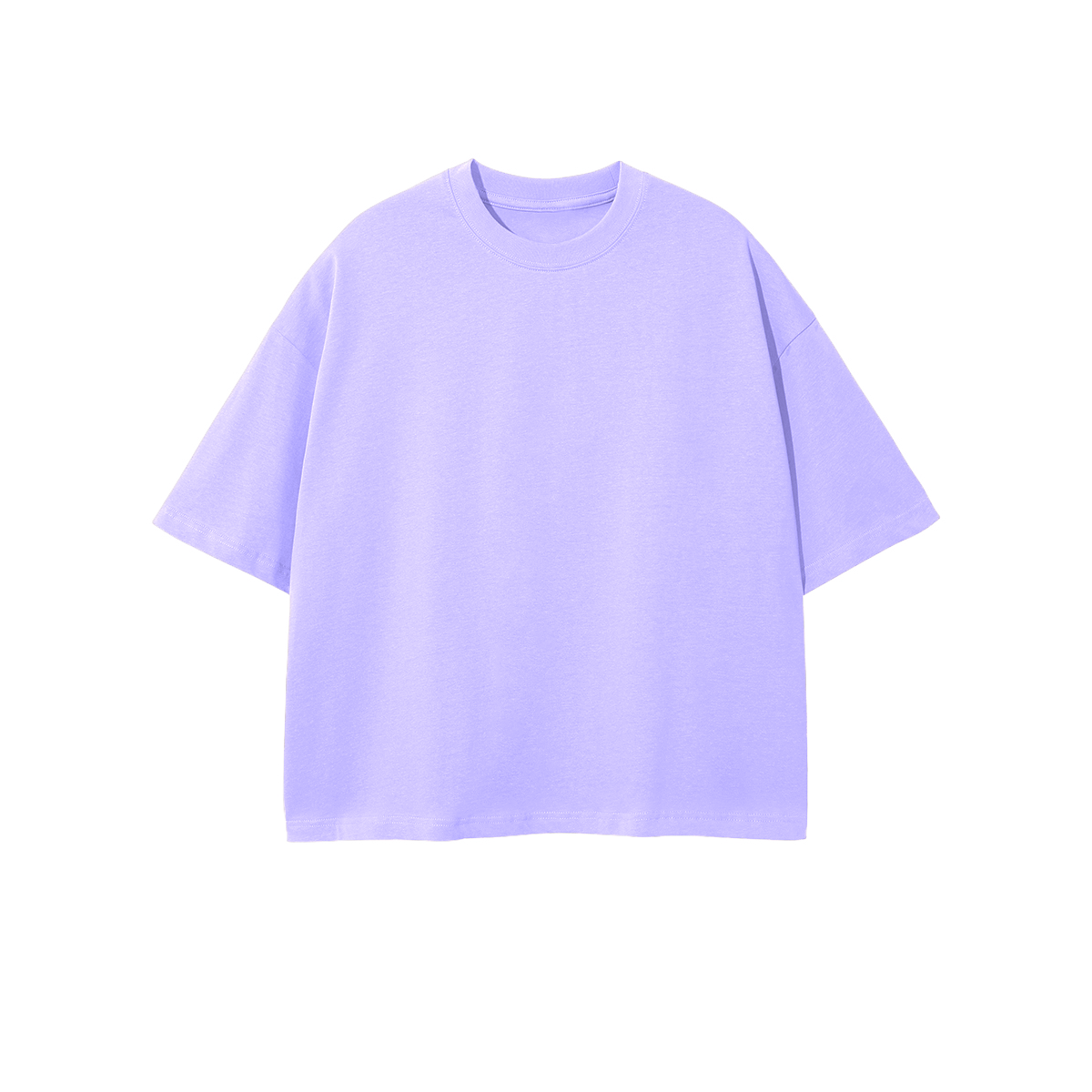 Unisex Heavyweight 100% Combed Cotton Cropped Oversized T-Shirt (250GSM)
