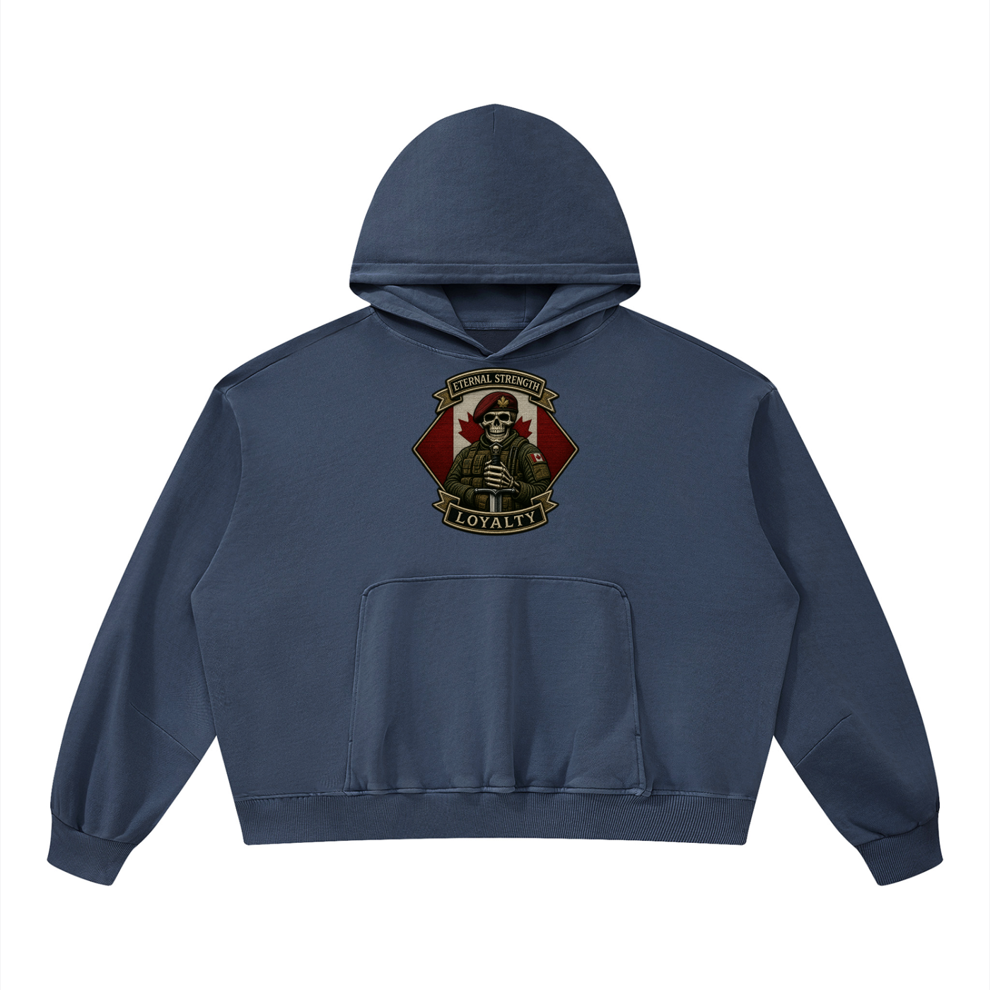 Heros of Canada Boxy Vintage Washed Hoodie