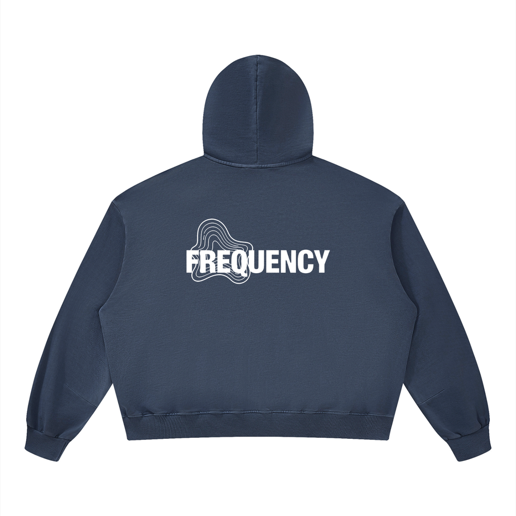 Unisex Boxy Vintage Washed Hoodie
