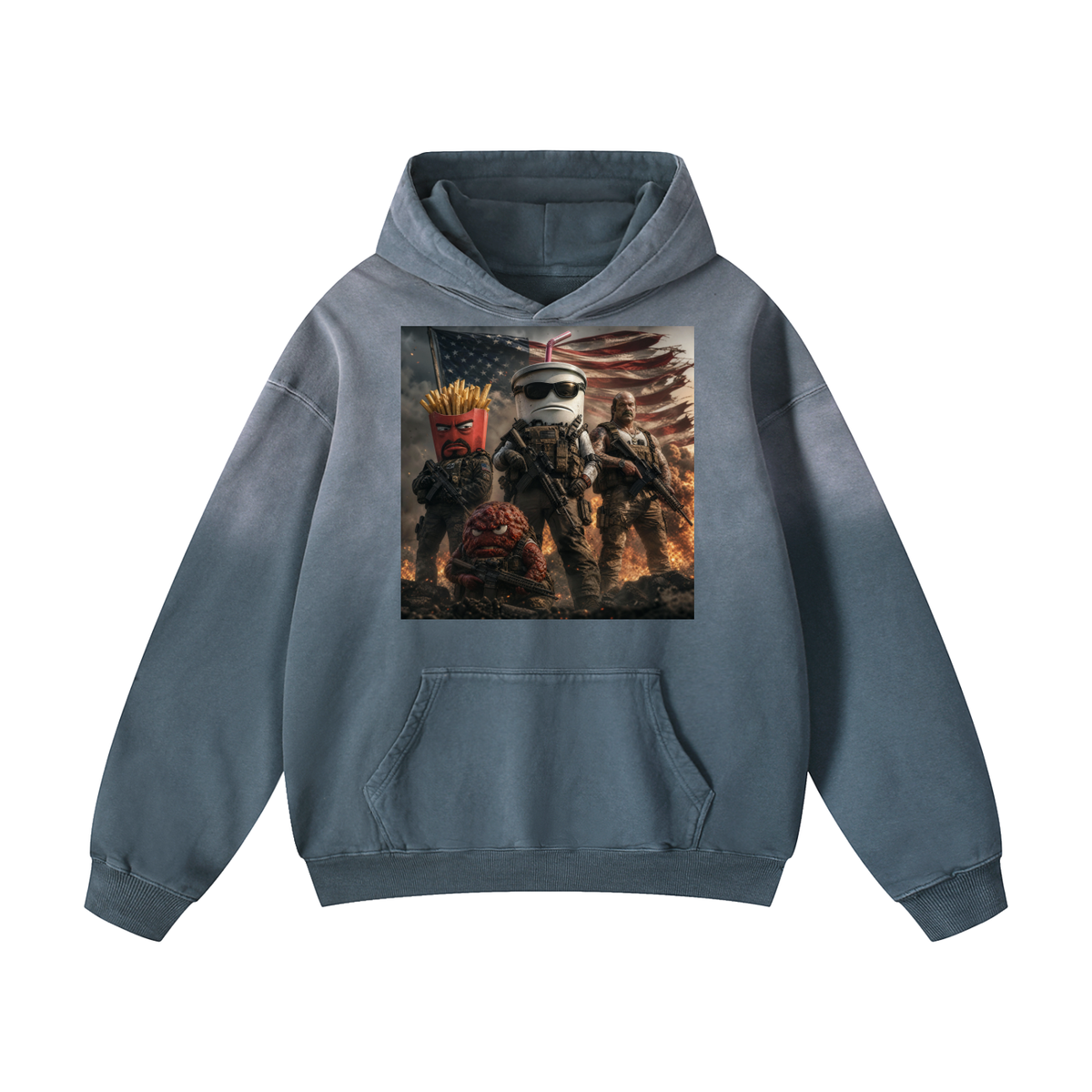 Heavyweight Sunfade Oversized Hoodie