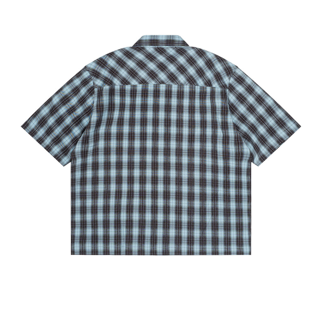 Unisex Boxy Plaid Short Sleeve Shirt