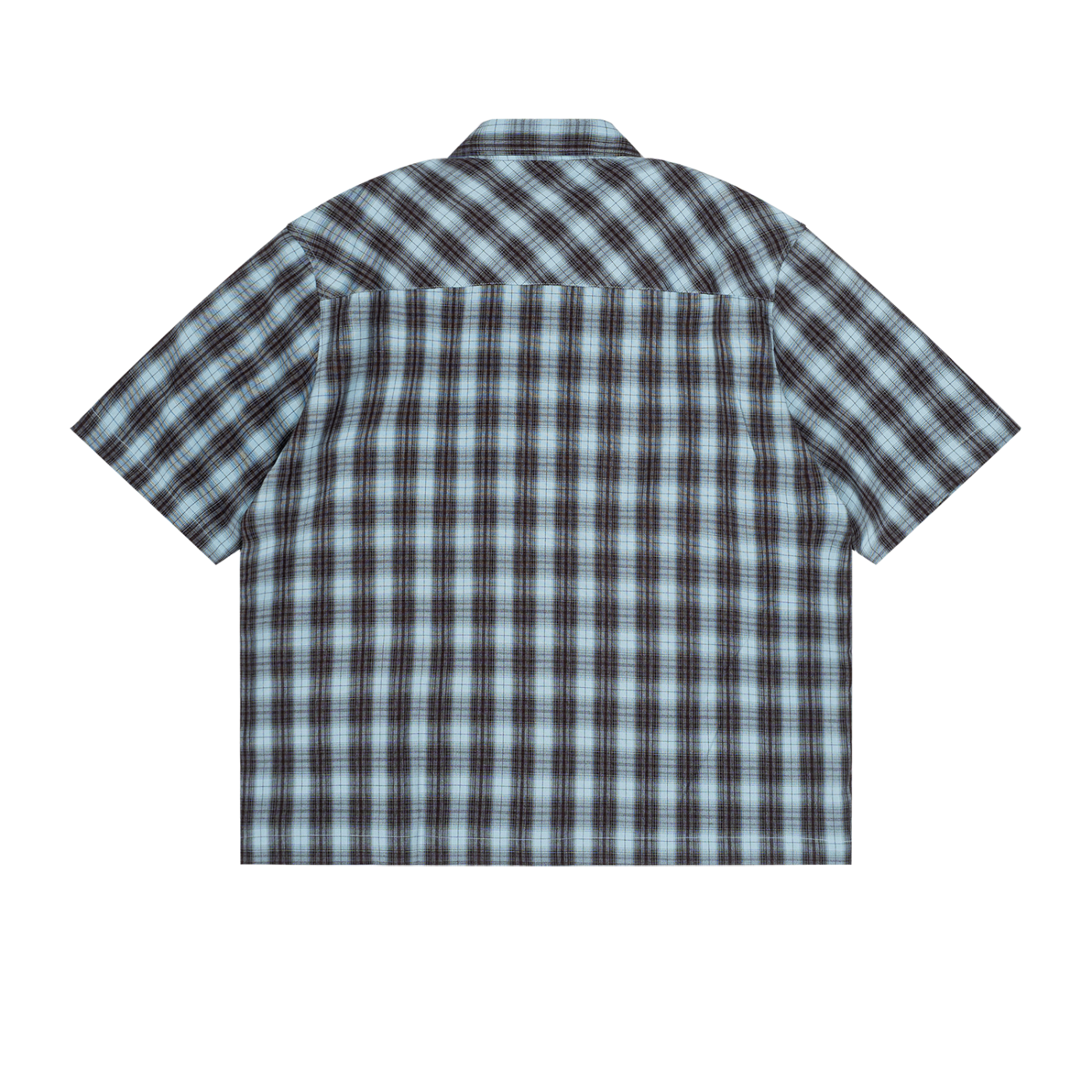 Unisex Boxy Plaid Short Sleeve Shirt