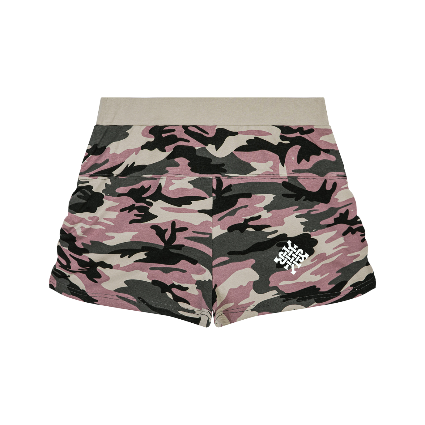 Women's Slim Camo Shorts