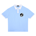 Unisex Color Block Polo Shirt