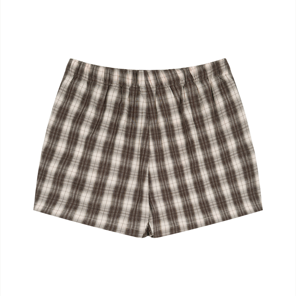Unisex Plaid Shorts
