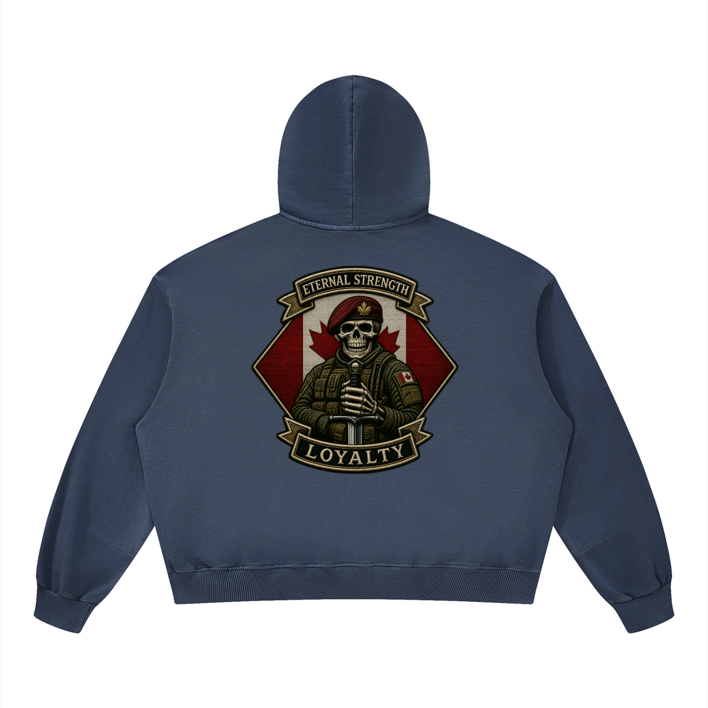 Unisex Boxy Vintage Washed Hoodie