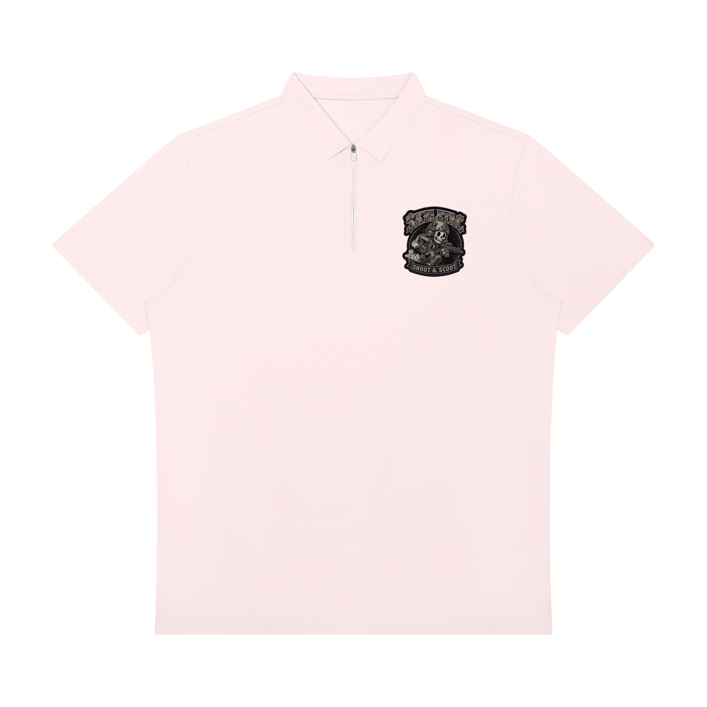 Men's Quarter-Zip Performance Polo Shirt