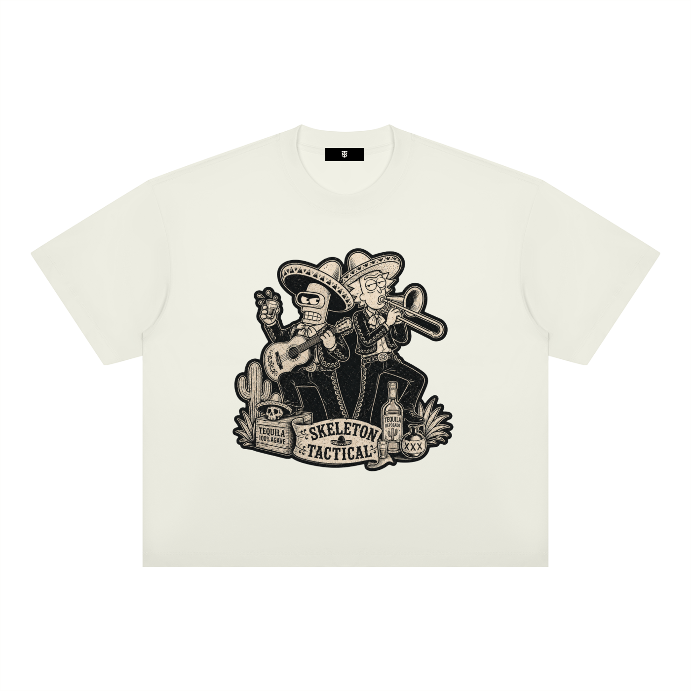 Unisex Boxy Drop Shoulder T-Shirt