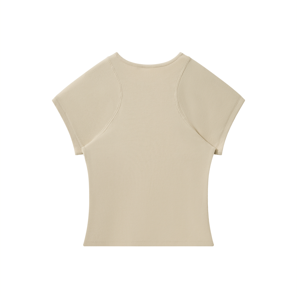 Women’s Slim Fit Paneling T-Shirt