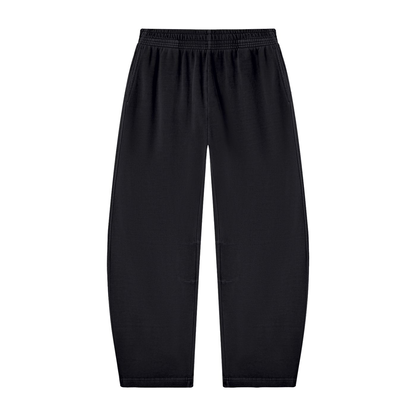 Unisex Vintage Washed Barrel Leg Sweatpants