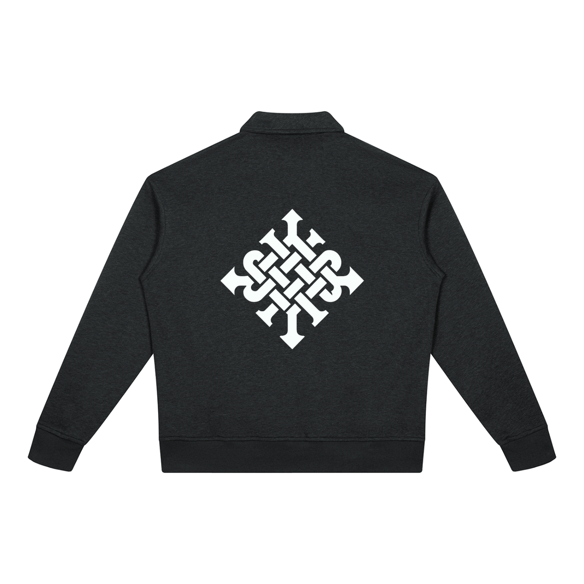 Unisex Boxy Quarter-Zip Sweatshirt