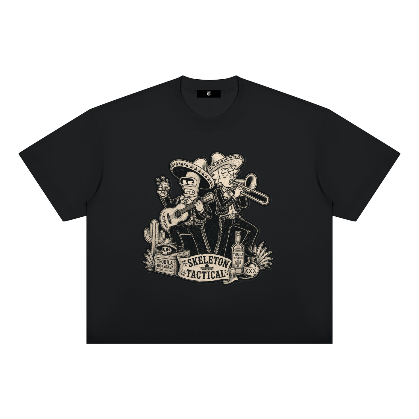 Unisex Boxy Drop Shoulder T-Shirt