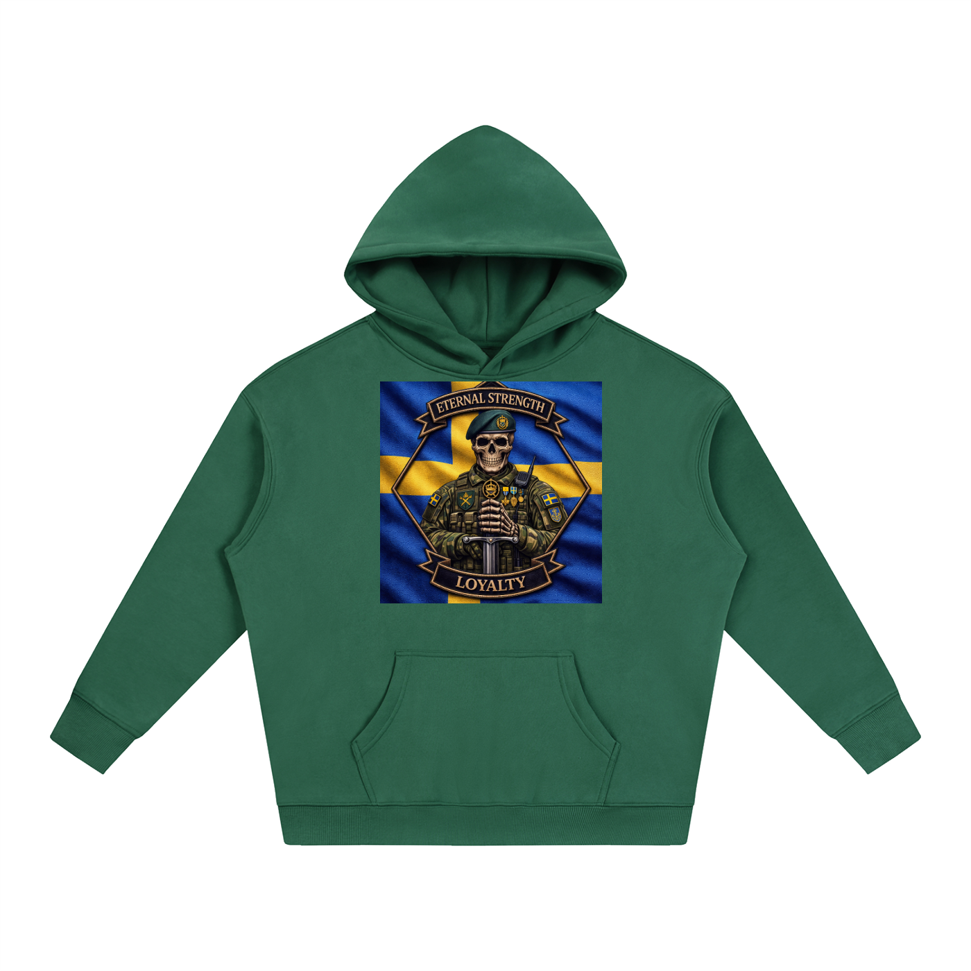 Oversize Fleeced Hoodie