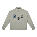 Unisex Boxy Quarter-Zip Sweatshirt