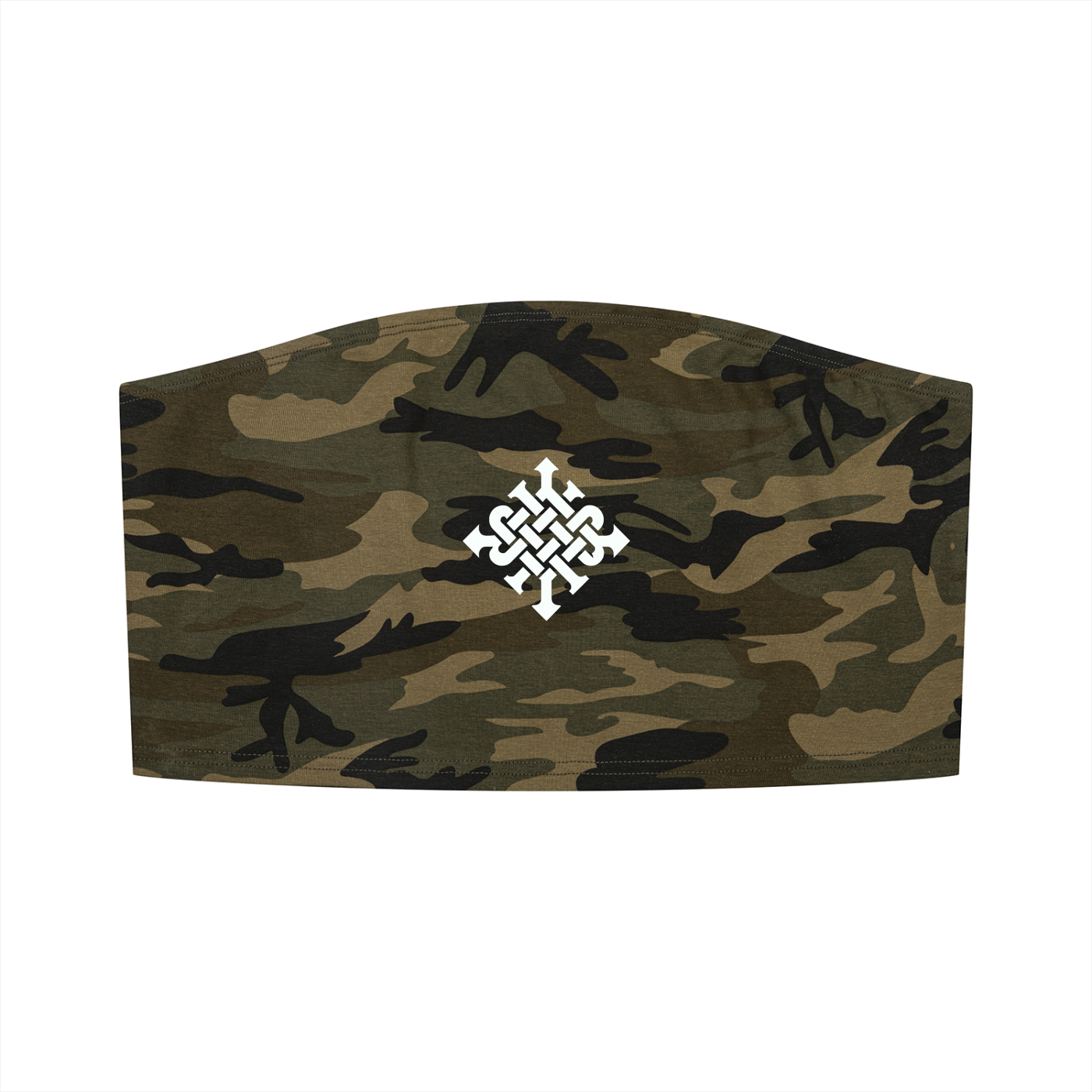 Women’s Camo Cropped Tube Top