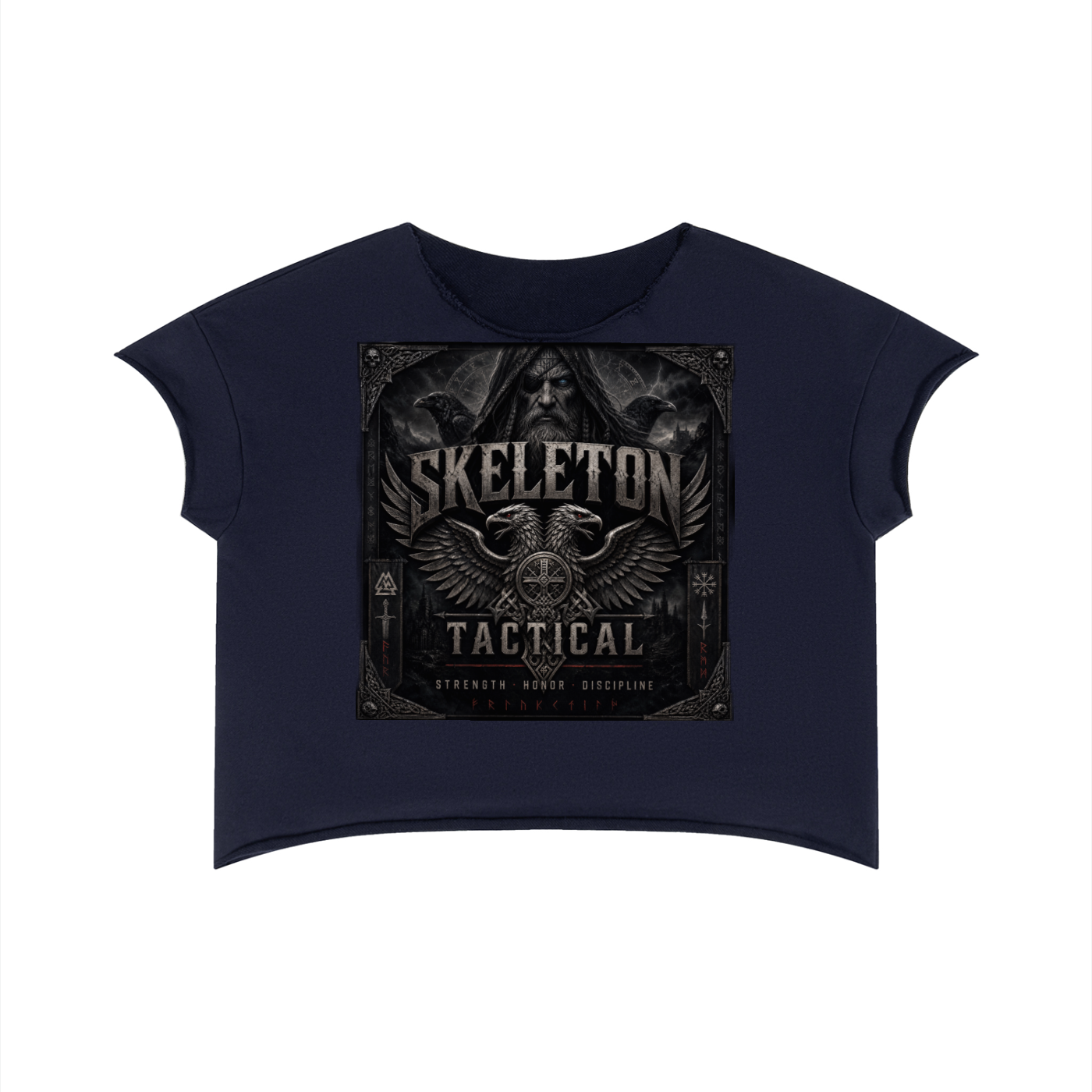 Unisex Heavyweight Boxy Raw Edge T-Shirt