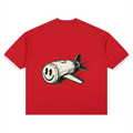 Unisex Color Block Drop Shoulder T-Shirt