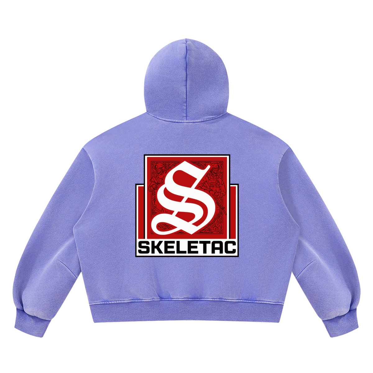 Unisex Vintage Wash Boxy Fleece Hoodie