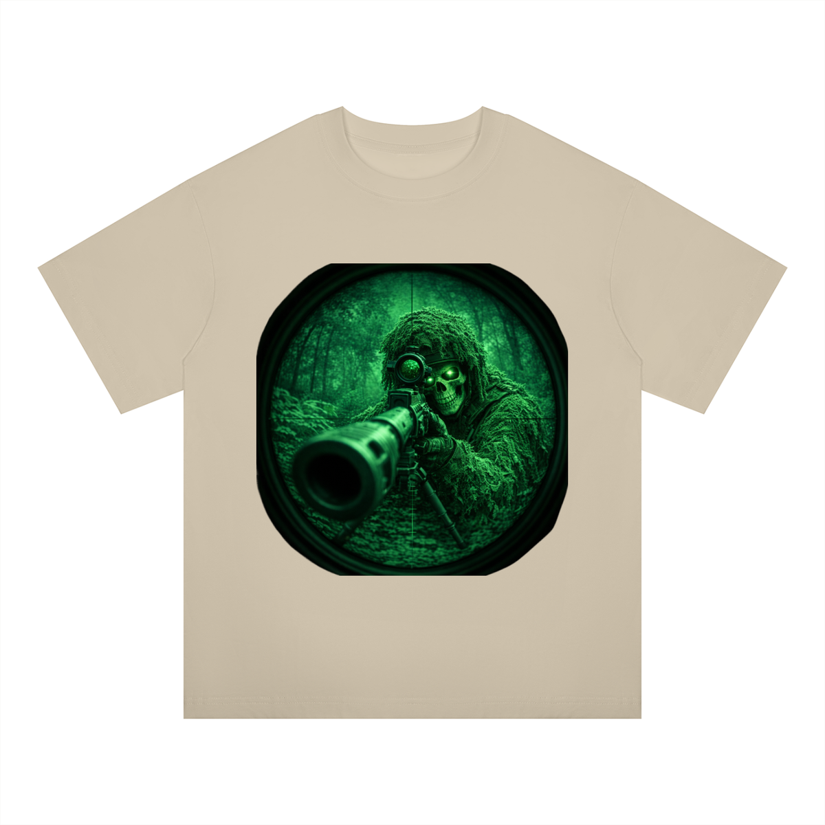 Night Vision - Unisex Oversized Drop Shoulder T-Shirt
