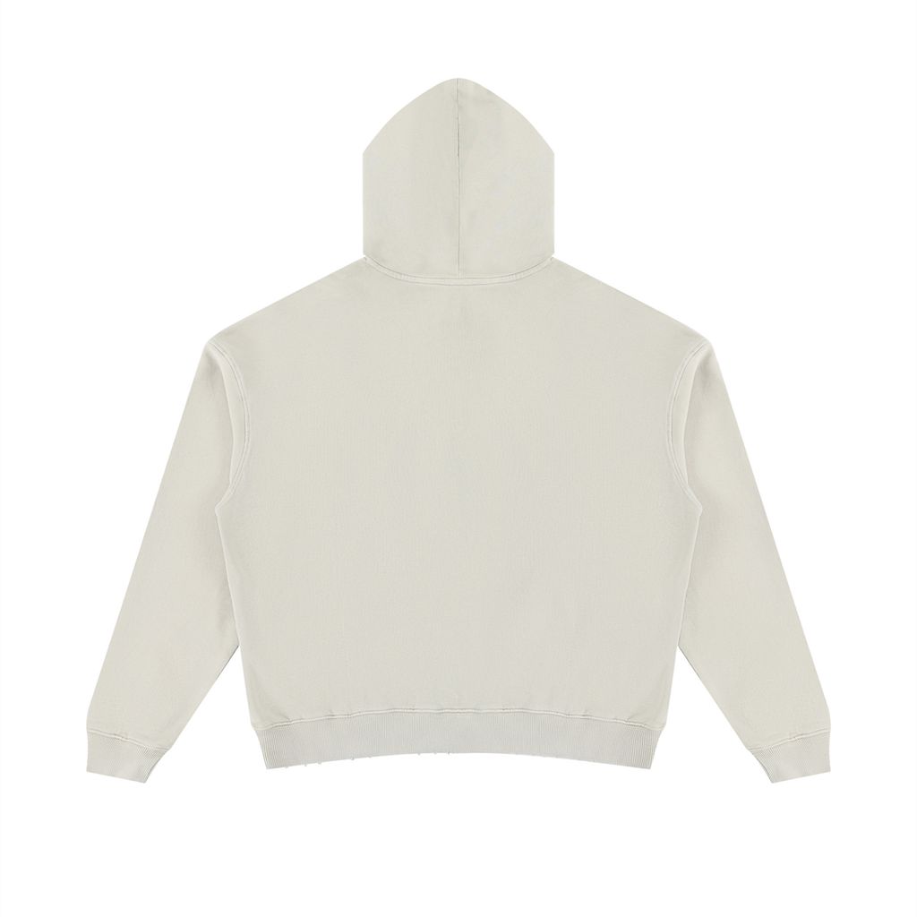 Unisex Mineral Wash Distressed Hoodie