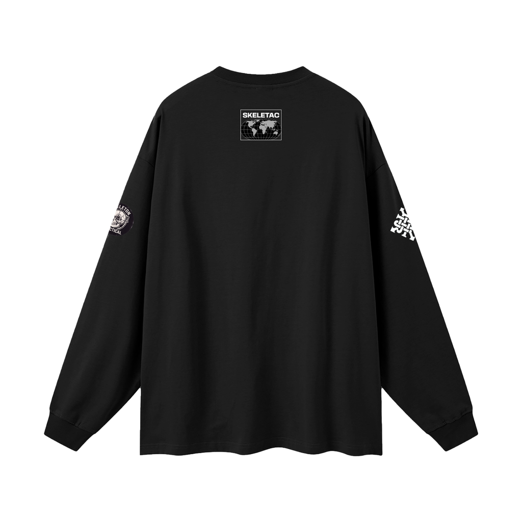 Lupin IIIrd OG Logo - Oversized Unisex Long Sleeve T-Shirt