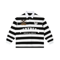 Color Block Stripe Polo Shirt