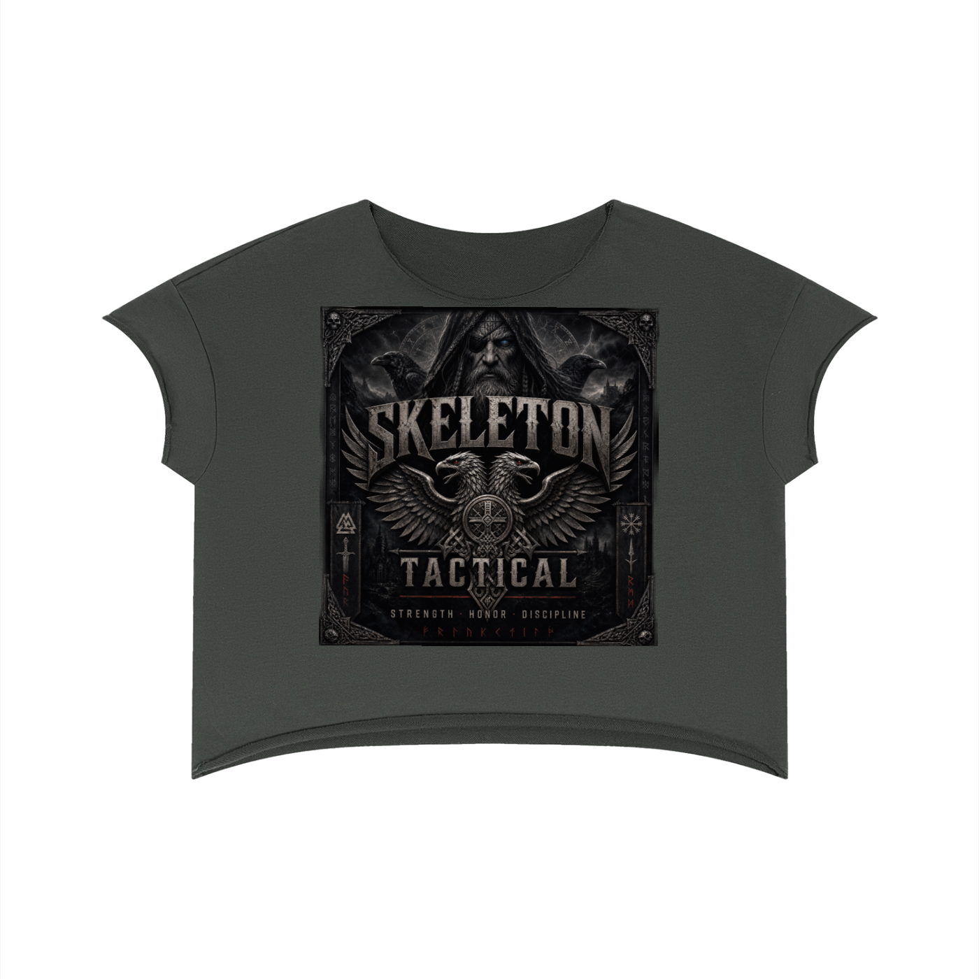 Unisex Heavyweight Boxy Raw Edge T-Shirt