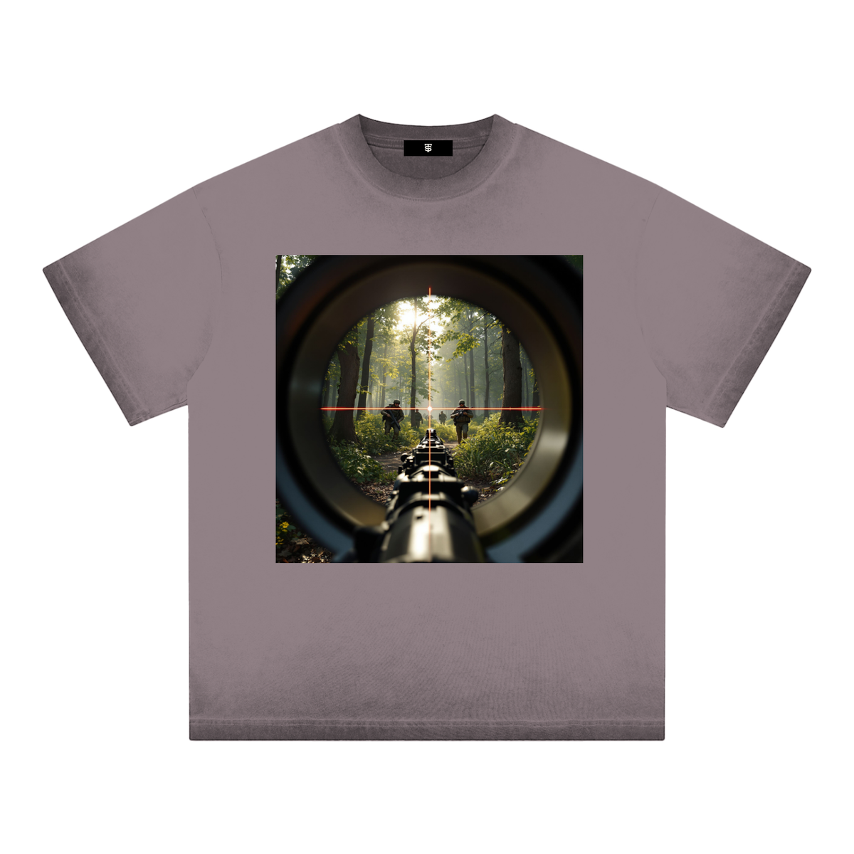 Reverse Dyed Loose Cotton T-Shirt
