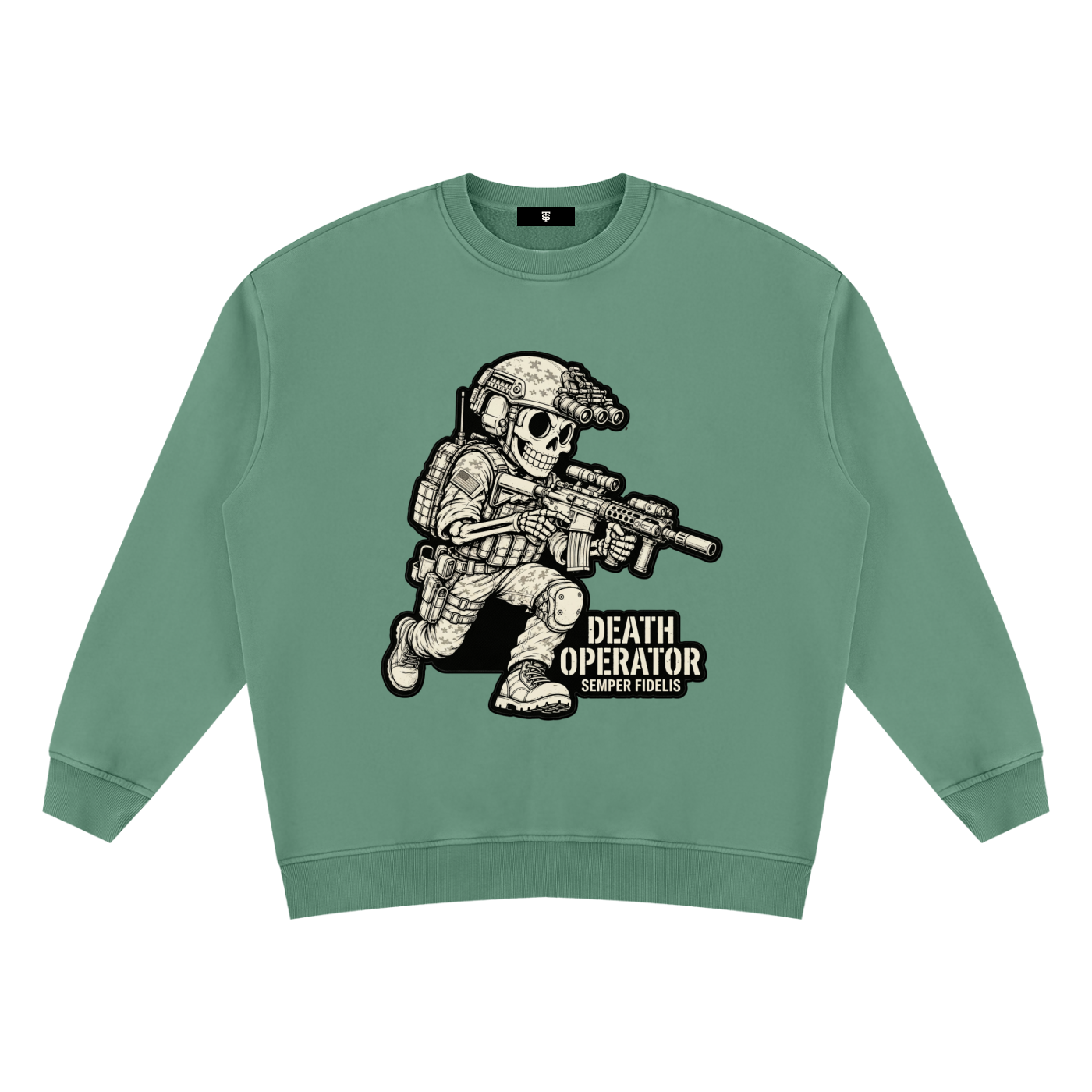 Unisex Vintage Wash Fleece Sweatshirt