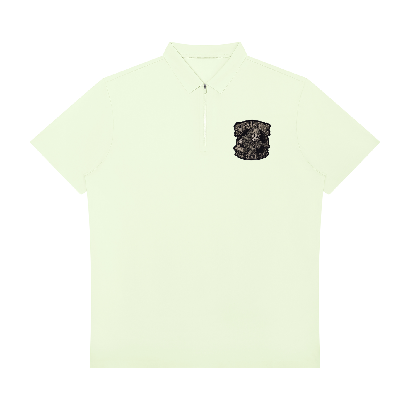 Men's Quarter-Zip Performance Polo Shirt