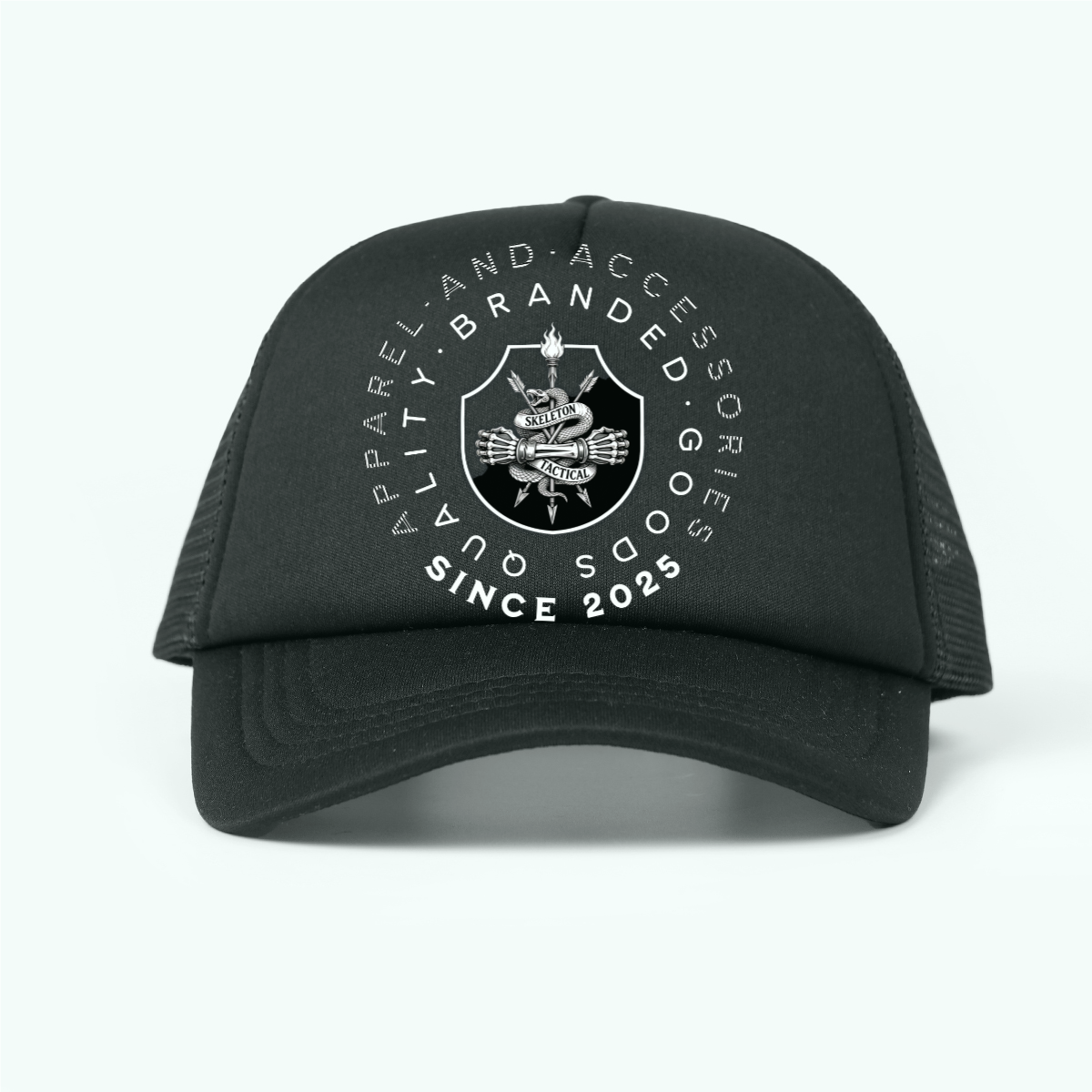 Foam Trucker Hat with Mesh Panels