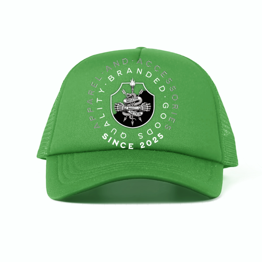 Foam Trucker Hat with Mesh Panels